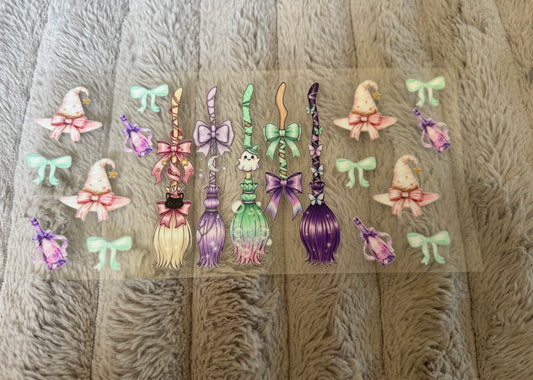 Pastel Witch Brooms