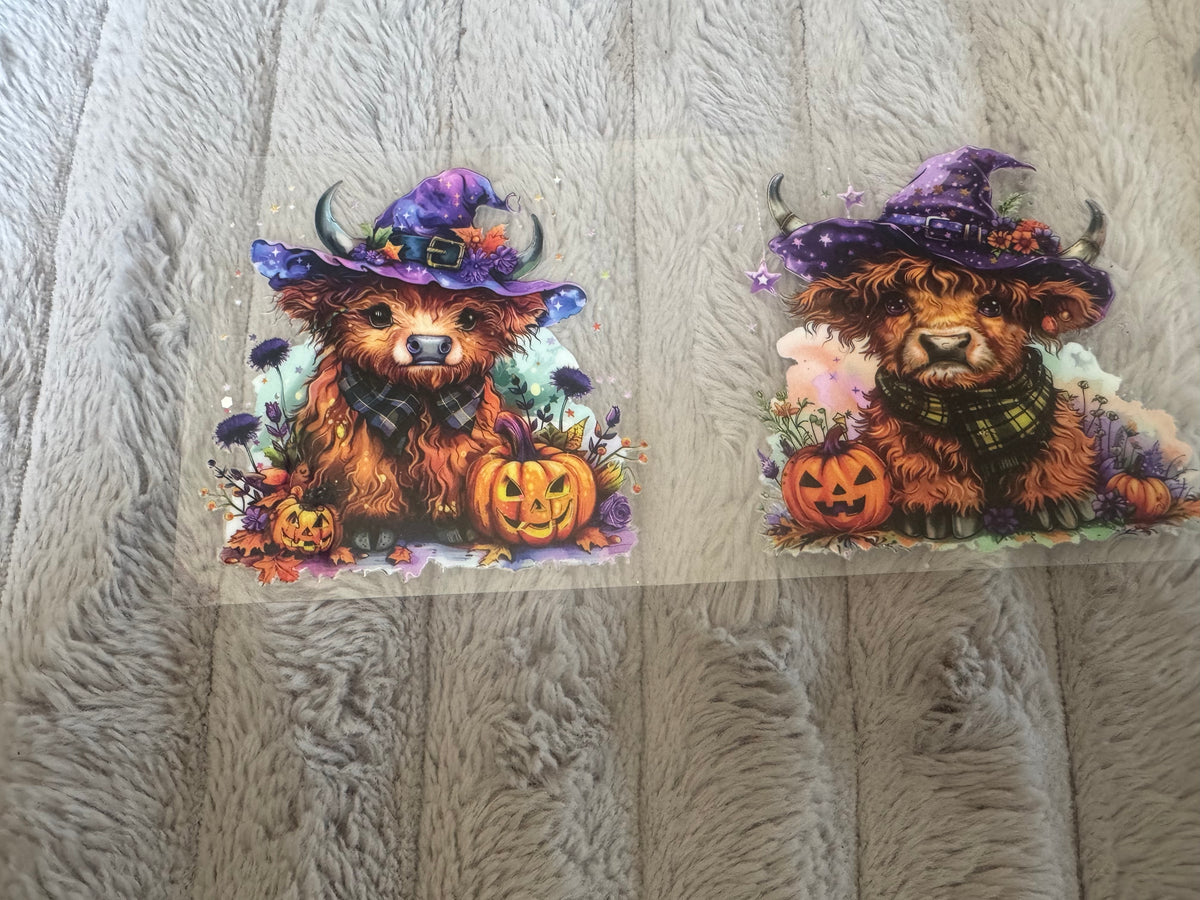 Purple Witch Hat Cow